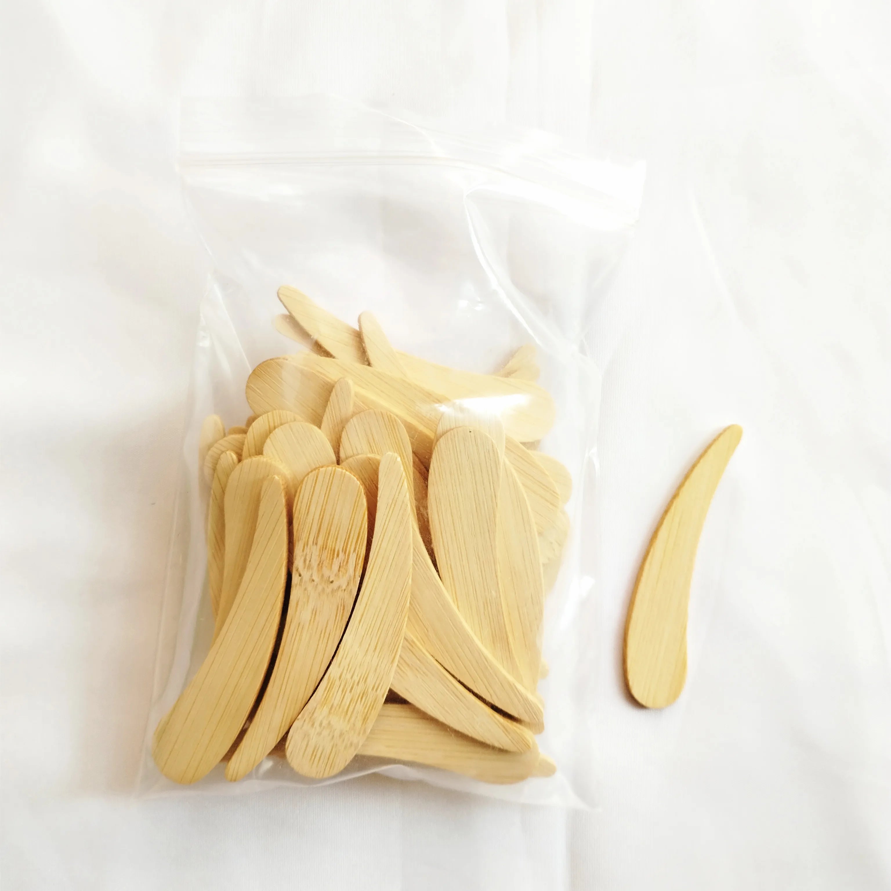 Bamboo Cosmetic Spatulas